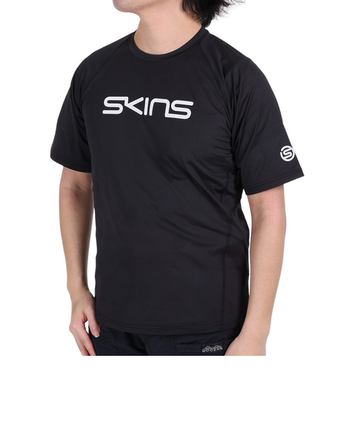 スキンズ（SKINS）メッシュ切り替え 半袖Tシャツ 184-28341-019