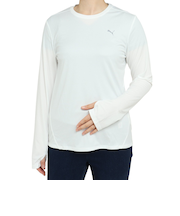 プーマ(PUMA)長袖Tシャツ レディース RUN FAVORITE 523698 02 WHT