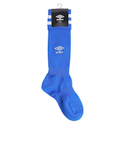 アンブロ（UMBRO）サッカー ソックス 靴下 ラインストッキング 16～18cm UAS8310 BLU18
