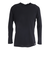 デサント（DESCENTE）野球 丸長袖アンダーシャツ STD-771B BLK 速乾