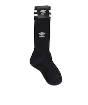 アンブロ（UMBRO）サッカー ソックス 靴下 ジュニア ラインストッキング UAS8310 BLK18