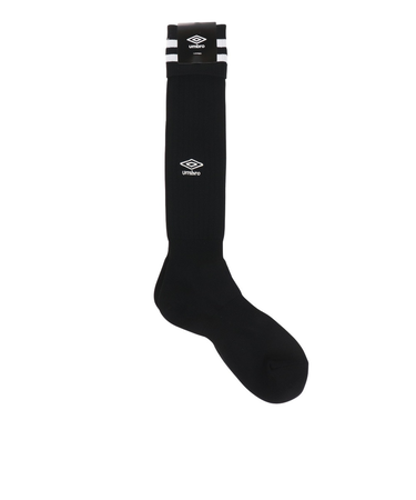 アンブロ（UMBRO）サッカー ソックス 靴下 ラインストッキング UAS8310 BLK27 25-27cm