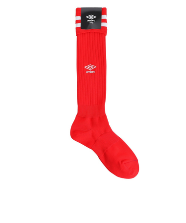 アンブロ（UMBRO）サッカー ソックス 靴下 ラインストッキング UAS8310 MRED24 22-24cm