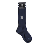 アンブロ（UMBRO）サッカー ソックス 靴下 ジュニア ラインストッキング UAS8310 NVY18