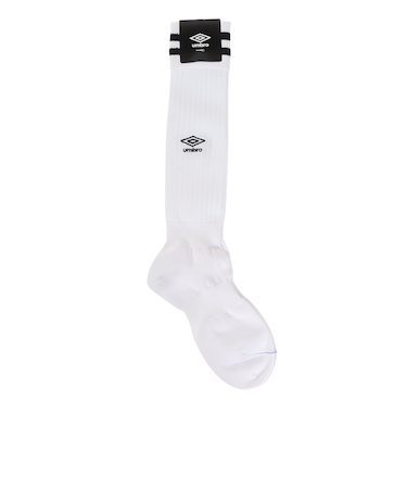 アンブロ（UMBRO）サッカー ソックス 靴下 ラインストッキング UAS8310 WBK24 22-24cm