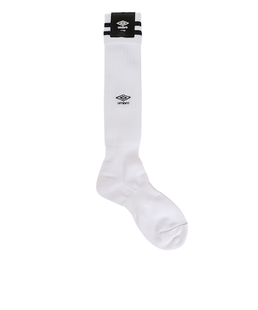 アンブロ（UMBRO）サッカー ソックス 靴下 ラインストッキング UAS8310 WBK27 25-27cm