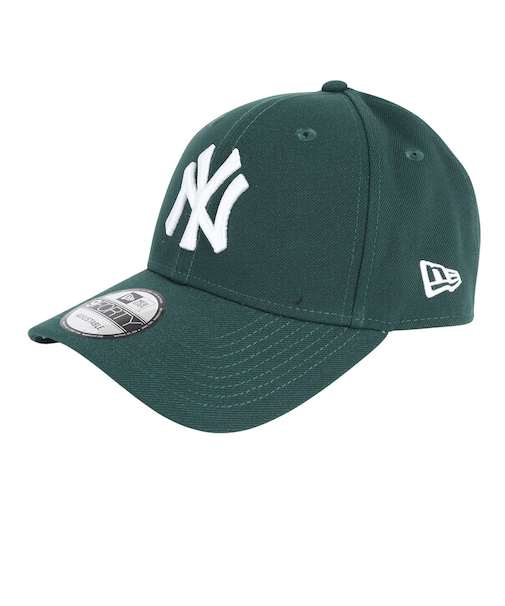 ニューエラ（NEW ERA）帽子 9FORTY ニューヨーク・ヤンキース ダークグリーン×ホワイト キャップ 13552082 MLB 帽子 大きいサイズ