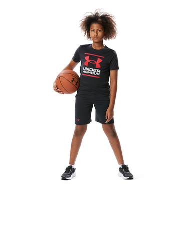 アンダーアーマー（UNDER ARMOUR）半袖Tシャツ ジュニア 上下セット TECH 1378275 001