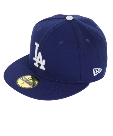 ニューエラ（NEW ERA）キャップ 59FIFTY MLBオンフィールド ロサンゼルス・ドジャース ゲーム 13554994 吸汗速乾