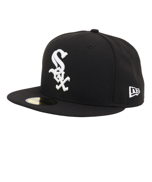 ニューエラ（NEW ERA）キャップ 59FIFTY MLBオンフィールド シカゴ・ホワイトソックス ゲーム 13555011 帽子 吸汗速乾