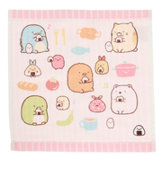 ミニタオル ようこそ!たべものおうこく CM40802