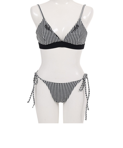ハーレー（HURLEY）水着 ビキニ セット ブラック ギンガムチェック QD GINGHAM TRI GBWQD5862-010