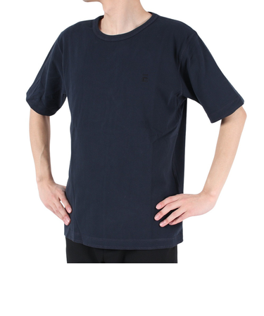 エルケクス（ELKEX）ベーシック クルーネック半袖Tシャツ EKM3S10005 NVY