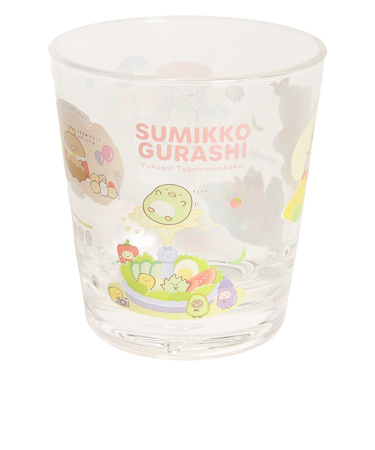 アクリルカップ ようこそ!たべものおうこく KA19503