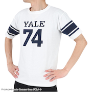 チャンピオン-ヘリテイジ（CHAMPION-HERITAGE）TRUE TO ARCHIVES 1/4スリーブフットボールTシャツ C3-R339 010