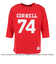 チャンピオン-ヘリテイジ（CHAMPION-HERITAGE） 七分袖 Tシャツ TRUE TO ARCHIVES 3/4スリーブフットボールTシャツ ヘビー…