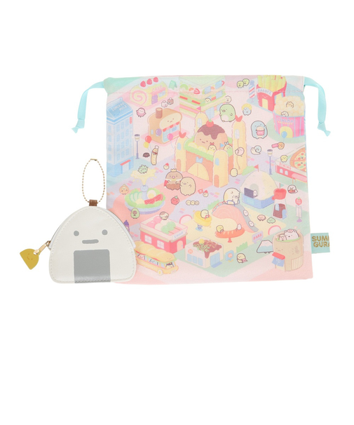 ようこそ たべもの王国 ミニポーチ&巾着セット CA36301