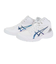 アシックス（ASICS）ジュニア バスケ シューズ バッシュ ダンクショット DUNKSHOT MB 9 XS ミッドカット 白 1064A011.102
