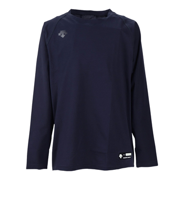 デサント（DESCENTE）野球ユニフォーム 練習着 ジュニア丸首長袖アンダーシャツ JSTD-771B DNVY 速乾