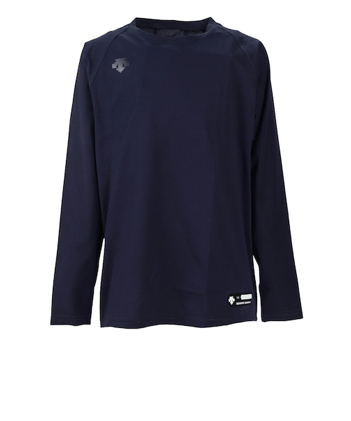 デサント（DESCENTE）野球ユニフォーム 練習着 ジュニア丸首長袖アンダーシャツ JSTD-771B DNVY 速乾