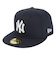 ニューエラ（NEW ERA）キャップ 59FIFTY MLBオンフィールド ニューヨーク・ヤンキース 13554987 帽子 吸汗速乾 大きいサイズ