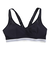ブラ スポーツブラ さらさらデイリー ハーフトップ NVY 4021