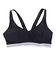 ブラ スポーツブラ さらさらデイリー ハーフトップ NVY 4021