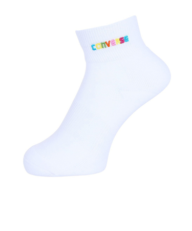 コンバース（CONVERSE）バスケットボール ソックス ニューアンクルソックス CB131053-1100