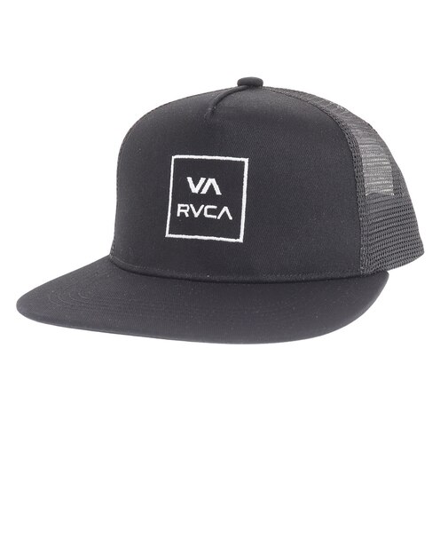 ルーカ（RVCA）キャップ メンズ VA ALL THE WAY TRUCKER BD041931 BLK