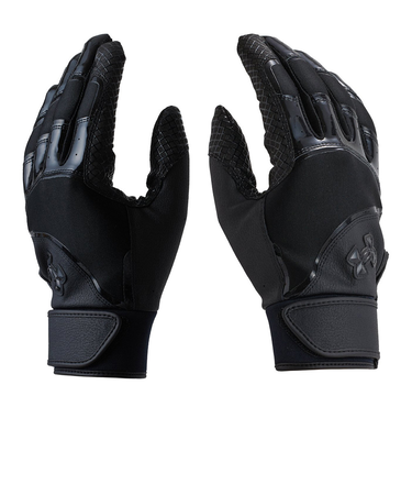 アンダーアーマー（UNDER ARMOUR）バッティング用グローブ 両手用 野球 クリーンアップ ノンカラー 1378250 001