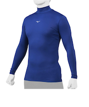 ミズノ（MIZUNO）野球 アンダーシャツA バイオギア ハイネック 長袖シャツ 12JA1C1016 速乾