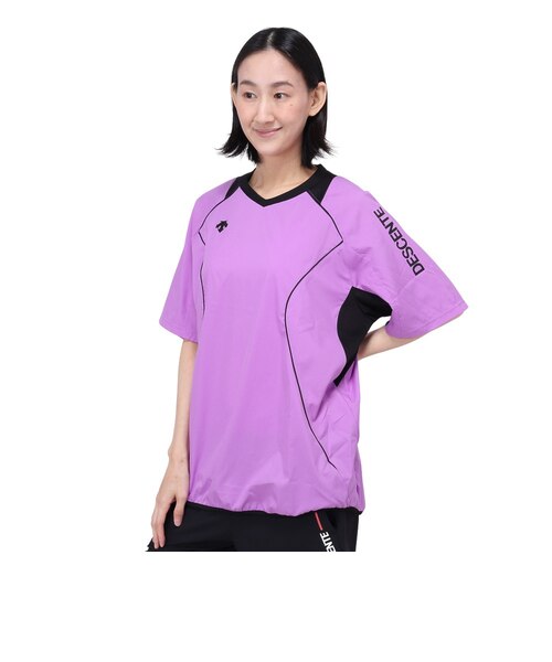 デサント（DESCENTE）ピステ カラー バレーボールウェア 半袖 シャツ