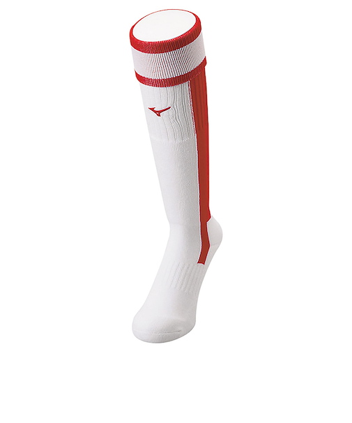 ミズノ（MIZUNO）レディース 野球 ソフトボール ハイソックス 23-25cm 12JXAU4762 レッド