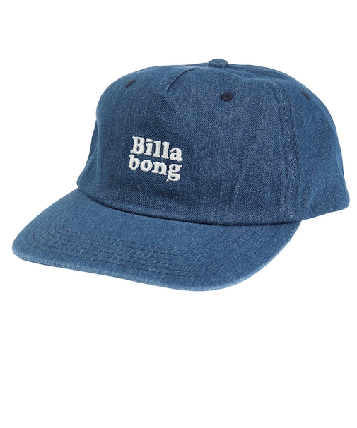 ビラボン（BILLABONG）キャップ WASHED DENIM  BD011953 DIN