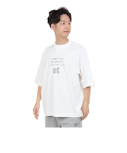 ニューバランス（new balance）半袖Tシャツ メンズ 白 1000 オーバーサイズフィット AMT35007SST