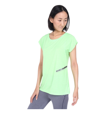 ジーフィット（G-FIT）Tシャツ レディース フレンチスリーブトップ GA-C651TS LIME