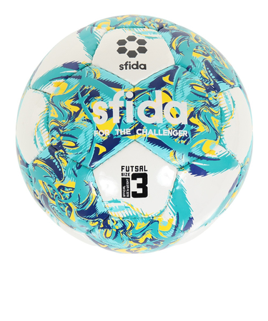 スフィーダ（SFIDA）ジュニア フットサルボール 検定球 INFINITO RIMBA JR 3号球 SB-23IR03 WHT/TUQ