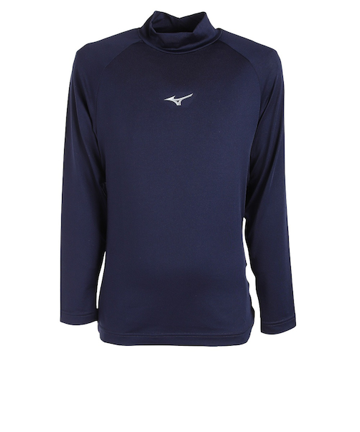 ミズノ（MIZUNO）野球 アンダーシャツ ジュニア ハイネック長袖 12JAAP5114 速乾