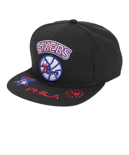 キャップFRONT LOADED スナップバック 76ers HHSS2997-P76YYPPPBLCK