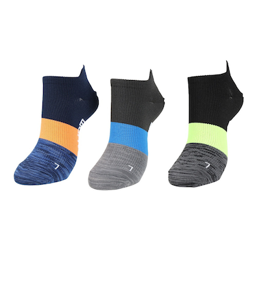 ストロングハイバソックス 3足組 GRYNVYBLK SK3S0057-WA894-GROK