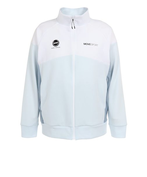 デサント（DESCENTE）ジャケット メンズ カラーブロックスタンド DX-C2364XB WHBL ホワイト ブルー