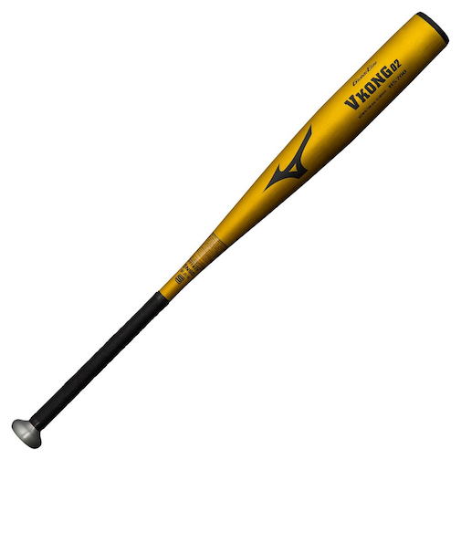ミズノ（MIZUNO）中学硬式バット 野球 グローバルエリート Vコング02 ミドルバランス 金属製/82cm/平均810g 1CJMH61882 50