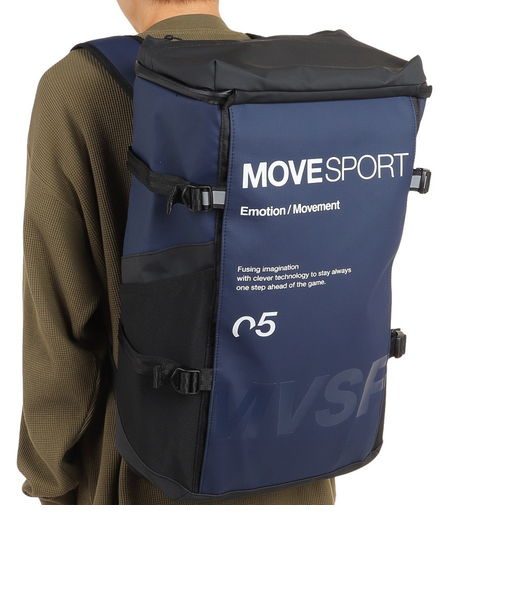 デサント（DESCENTE）スクエアバックL DMAVJA05XB NVY リュック 防水