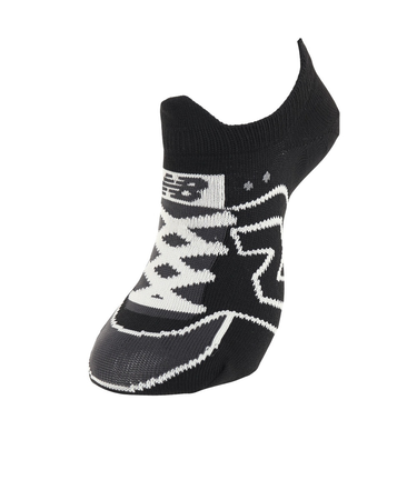 ニューバランス（new balance）スニーカー柄ソックス LAS35700BK