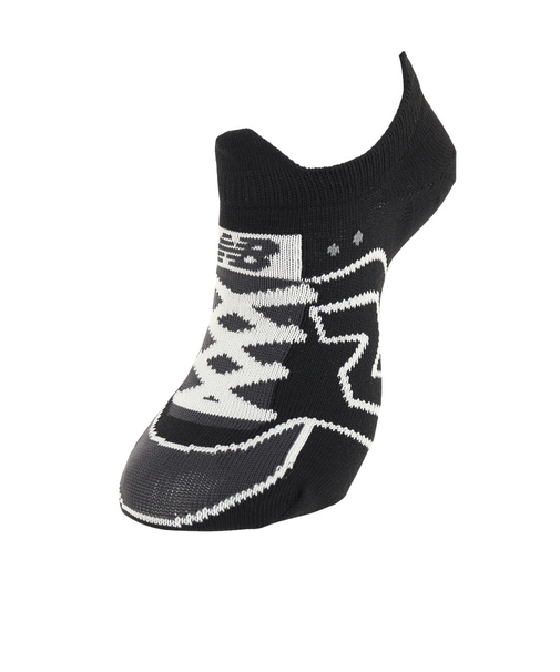 ニューバランス（new balance）スニーカー柄ソックス LAS35700BK