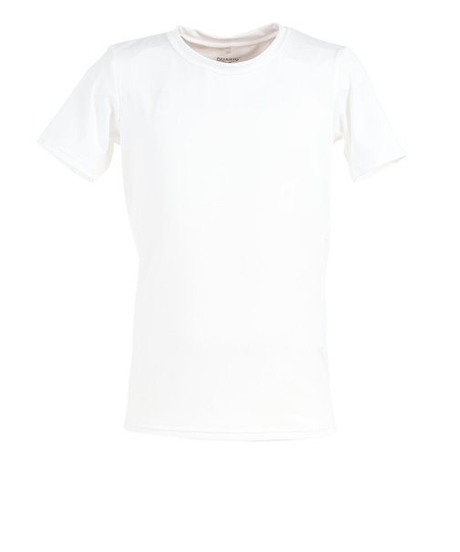 デュアリグ（DUARIG）サッカーウェア ジュニア ドライプラス ストレッチ丸首半袖シャツ 3S0010-SCWR-742ES WHT