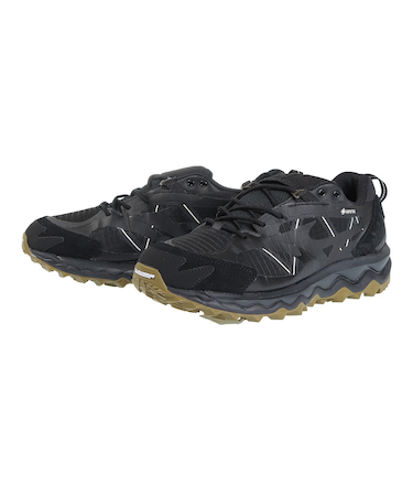 ミズノ（MIZUNO）カジュアルシューズ ウェーブムジンTL GTX ブラック D1GA221708 スニーカー スポーツ 防水性 タウン 日常履き 雨