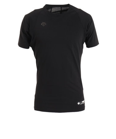 デサント（DESCENTE）野球 丸首半袖アンダーシャツ STD-721B BLK 速乾