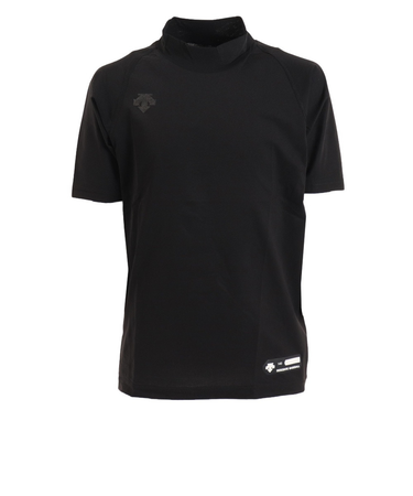 デサント（DESCENTE）野球 ジュニアハイネック半袖アンダーシャツ JSTD-720B BLK 速乾