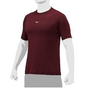 ミズノ（MIZUNO）野球 アンダーシャツ ローネック 半袖 12JAAP3063 速乾